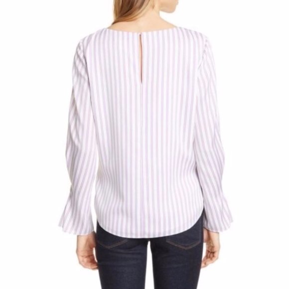 LEWIT SILK BLOUSE. SZ S, NEW - Picture 3 of 6